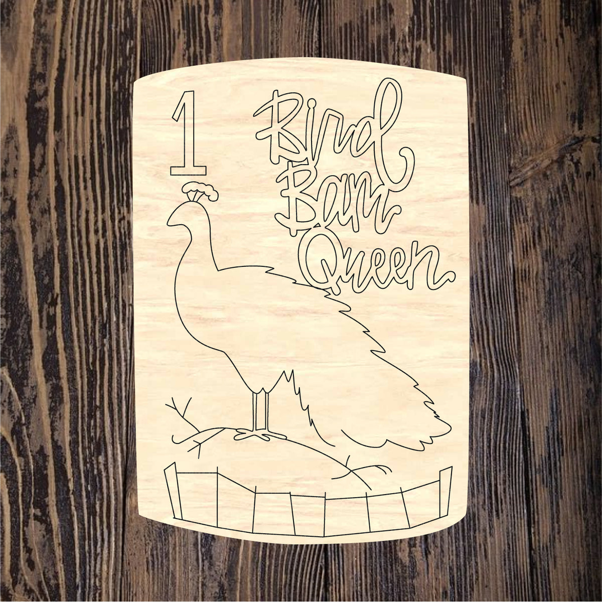 HHJ Mahjong Bird Bam Queen Tile – Home Creations Milling & Signage