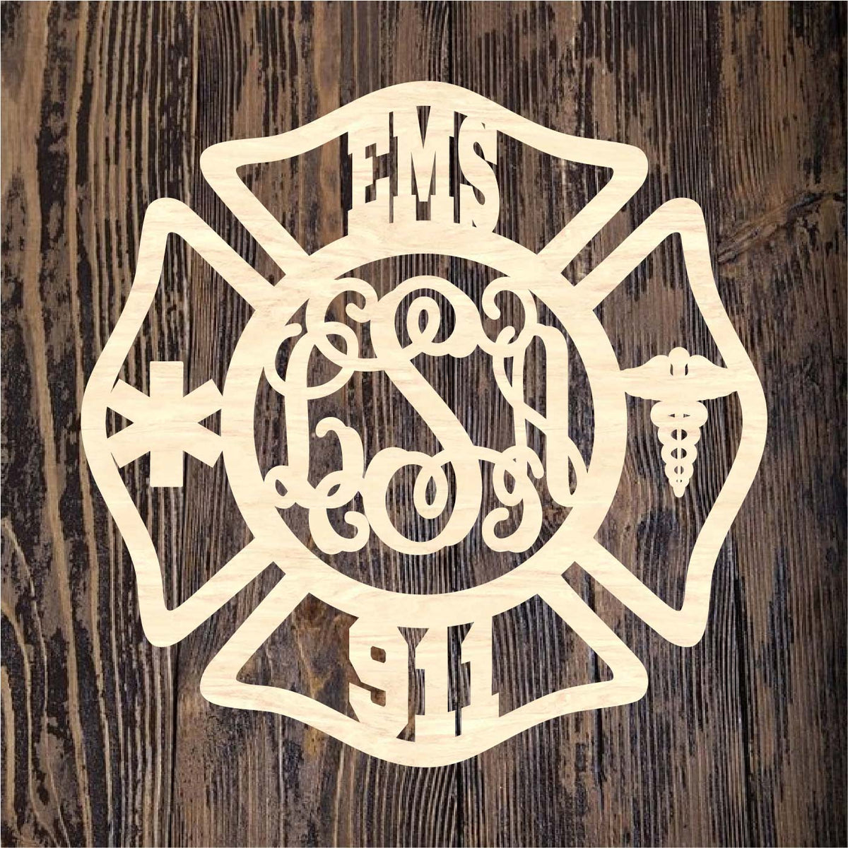 Ems Monogram – Home Creations Milling & Signage