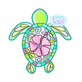 CBK Floral Sea Turtle