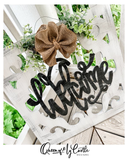 QMC Welcome Scroll Plauqe