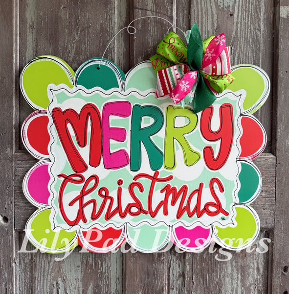 LPD Merry Christmas Plaque