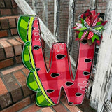 QMC Scallop Letter With Cap Stem Bow