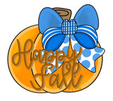 RLT Happy Fall Pumpkin Bow