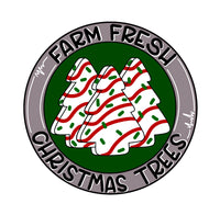 RLT Farm Fresh Christmas Trees Round