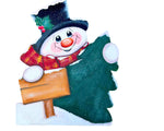 RBN Snowman with Tree and Sign