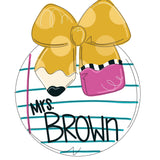 CRG Teacher Round With Bow