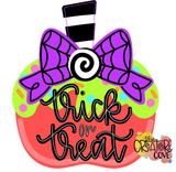 ASH Trick or Treat Candy Apple