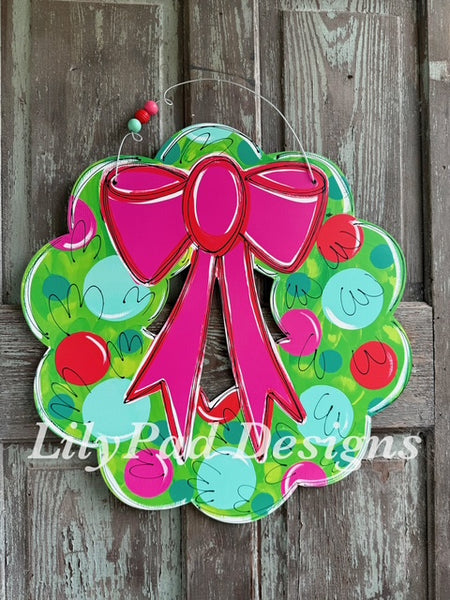 LPD Wreath with Bow