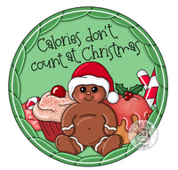 PCD Calories Christmas Round