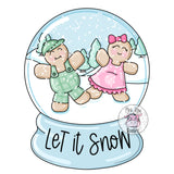 PCD Let It Snow Snowglobe