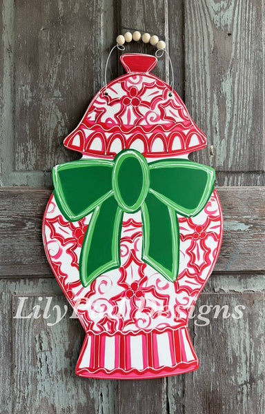 LPD Chino Vase with Bow