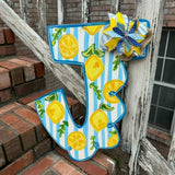 QMC Scallop Letter With Cap Stem Bow