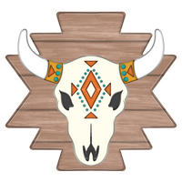 WHD Aztec Bull Skull