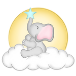 WHD Bedtime Baby Elephant