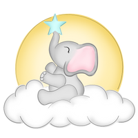 WHD Bedtime Baby Elephant