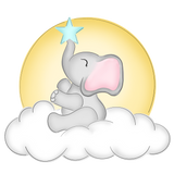 WHD Bedtime Baby Elephant