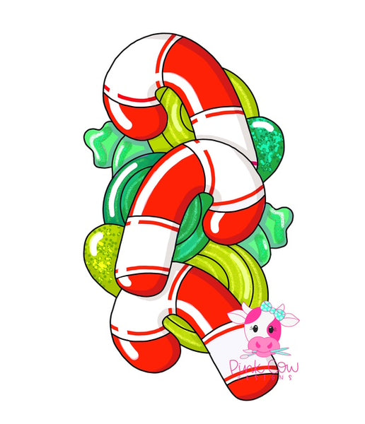 PCD Merry And Bright Candy Canes
