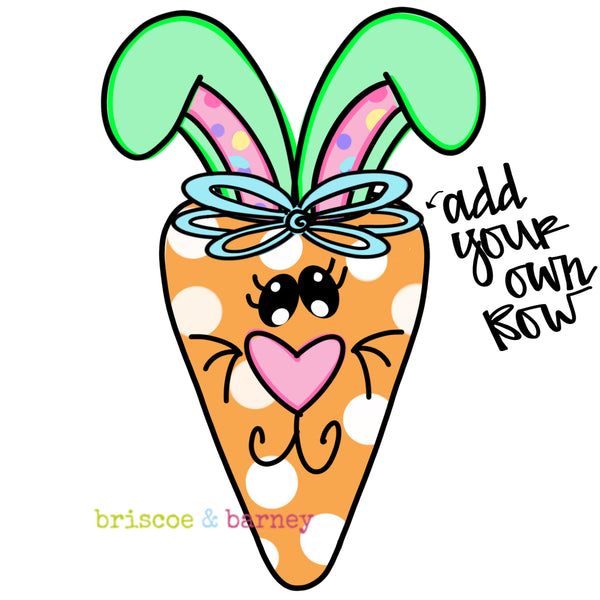 BRB Carrot Shaped Bunny