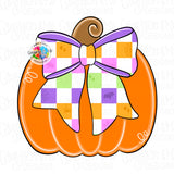 GMD Checkered Pastel Pumpkin