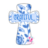 PCD Chinoiserie Cross