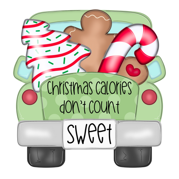 WHD Christmas Calories Truck Bed