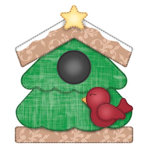 WHD Christmas Tree Birdhouse