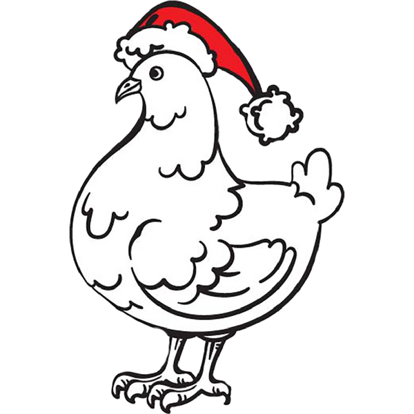 Christmas Chicken 1