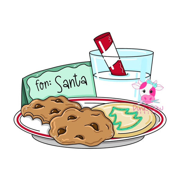 PCD Cookies For Santa