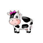 PCD Cow With Bow