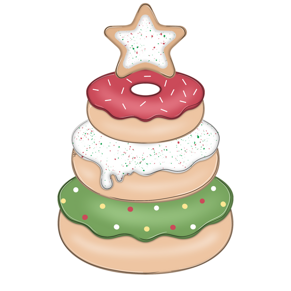 WHD Donut Christmas Tree