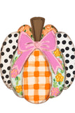 QMC Fall Pumpkin With Bow