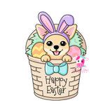 PCD Easter Basket Chihuahua