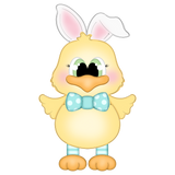 WHD Easter Bunny Chick Ribbon Legs