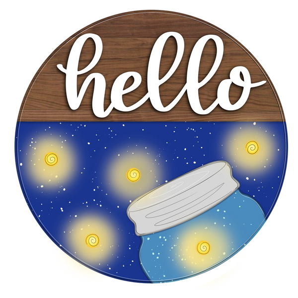 WHD Firefly Frenzy Hello Round