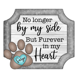 WHD Forever By My Side Pet Memorial Frame