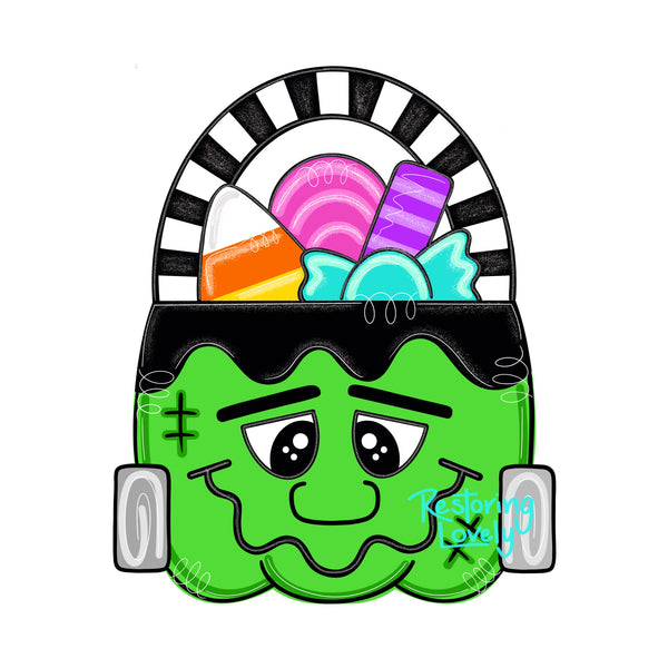 RLY Frankenstein Candy Bucket
