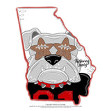 RLY Georgia State Bulldog Mascot