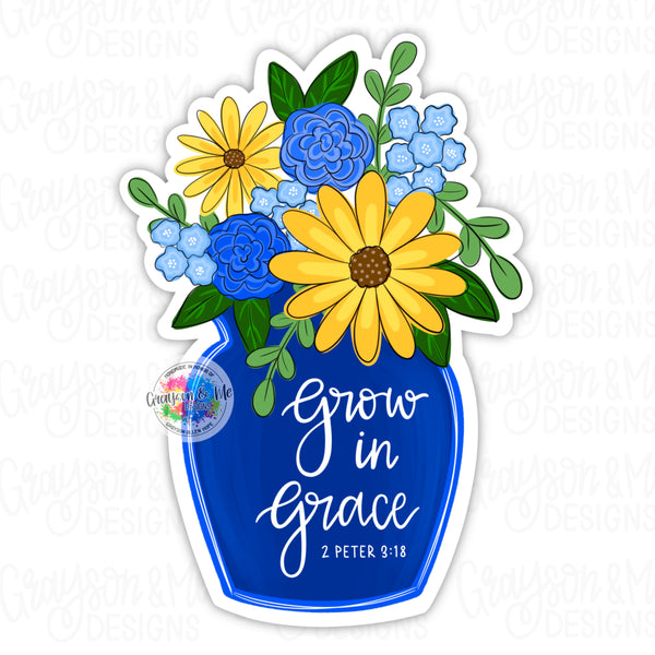 GMD Grow In Grace Flower Vase
