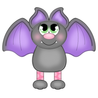 WHD Hanging Bat Ribbon Feet