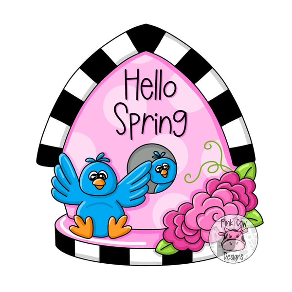 PCD Hello Spring Birdhouse