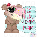 WHD Hey There Sugar Bear Ice Cream Frame