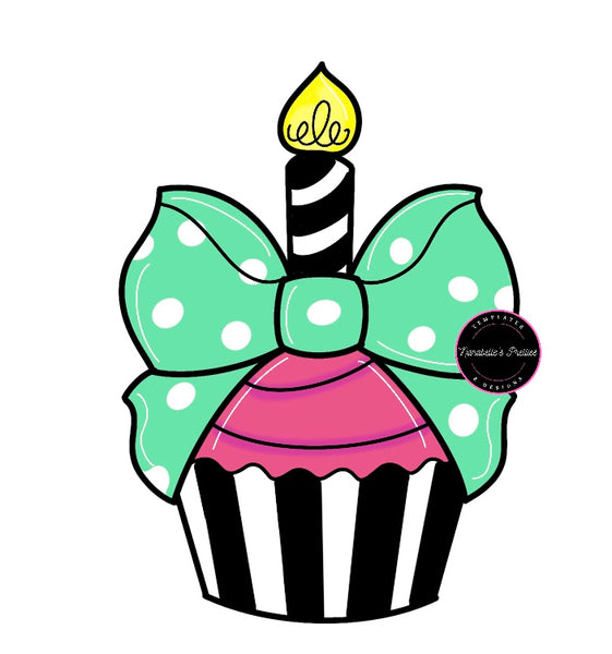NBP Birthday Cupcake