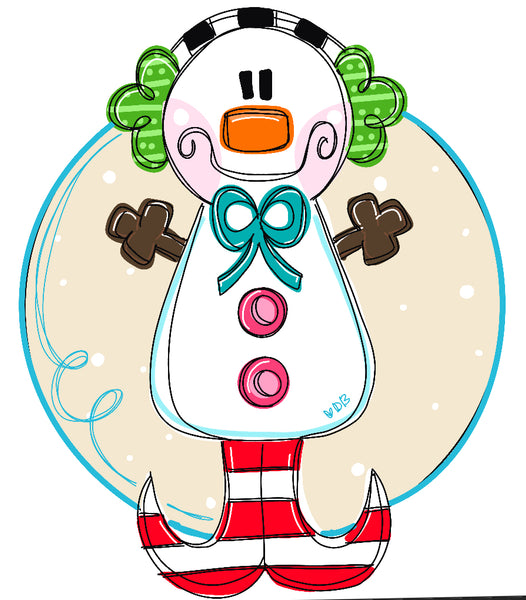 DBD Snowman Round