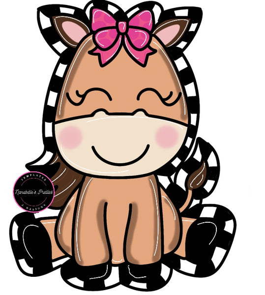 NBP Horse With Border