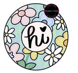 NBP Spring Floral Hi Round