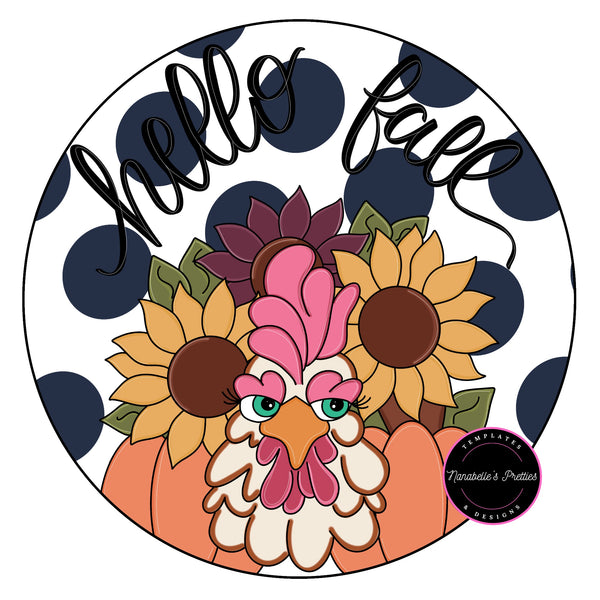 NBP Hello Fall Chicken Round