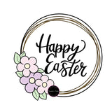 NBP Happy Easter Floral Round