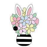 NBP Floral Bunny Vase