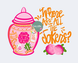 HHJ Mahjong Joker Ginger Jar