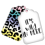 WHD Its Wild In Here Leopard Tags